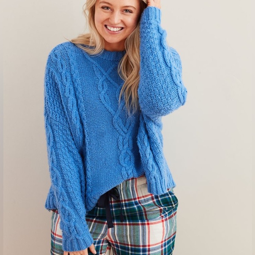 Aerie Chunky Cable Knit Sweater